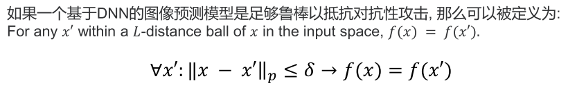 NN robustness Definition