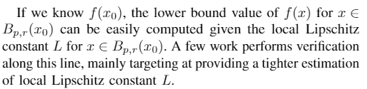 Lipschitz & Curvature